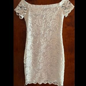 White-Lace Dress